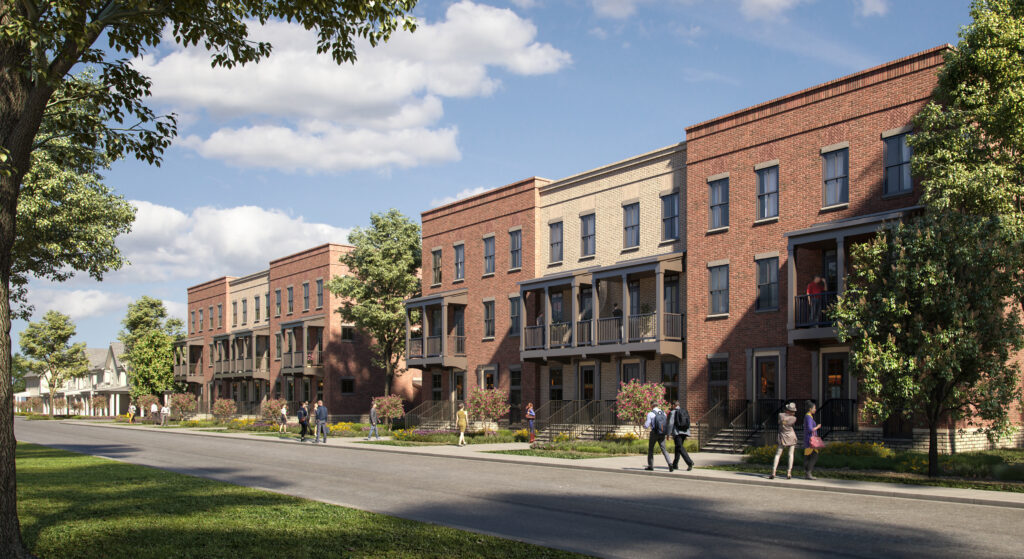 Brownstone-Inspired Architecture
